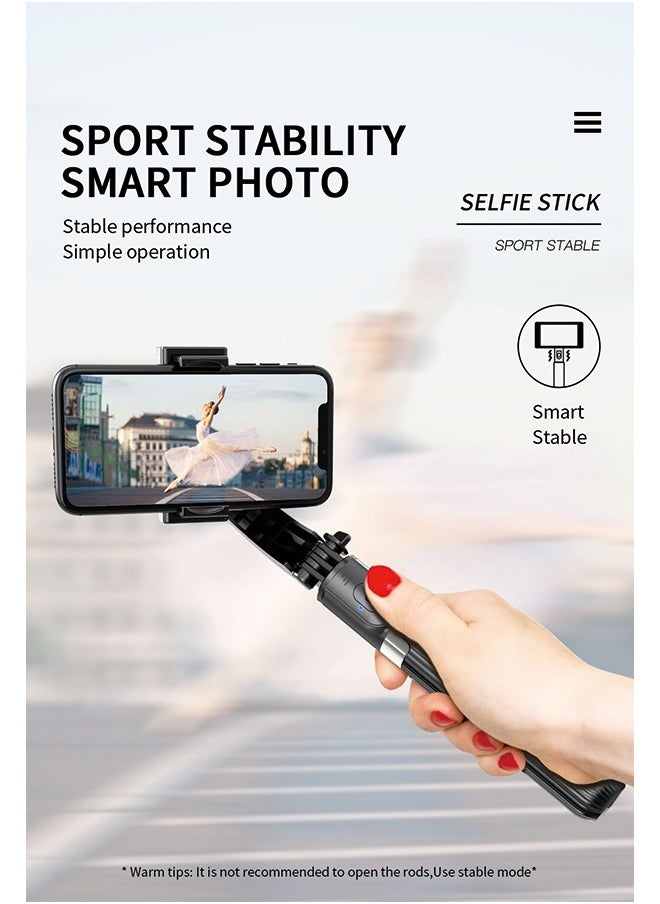 TOKQI - TOKQI L08 Smartphone Selfie Stick & Gimbal Stabilizer with Bluetooth Tripod for Vlogging - Image 1