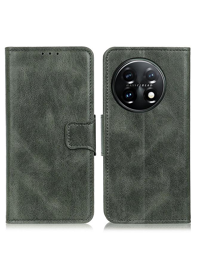 S-TOP Case For OnePlus 11 5G Mirren Crazy Horse Texture Leather Phone Case - Image 1