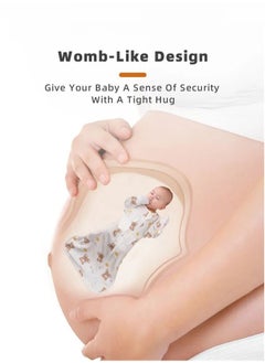 Beauenty 4 PCS Baby Swaddle Blanket Sack, Baby Sleeping Bag with Arms Free Design, Transition to Arm Freedom Wearable for Newborn Girl and Boy, 100% Breathable Cotton 3-6Months  - Image 3