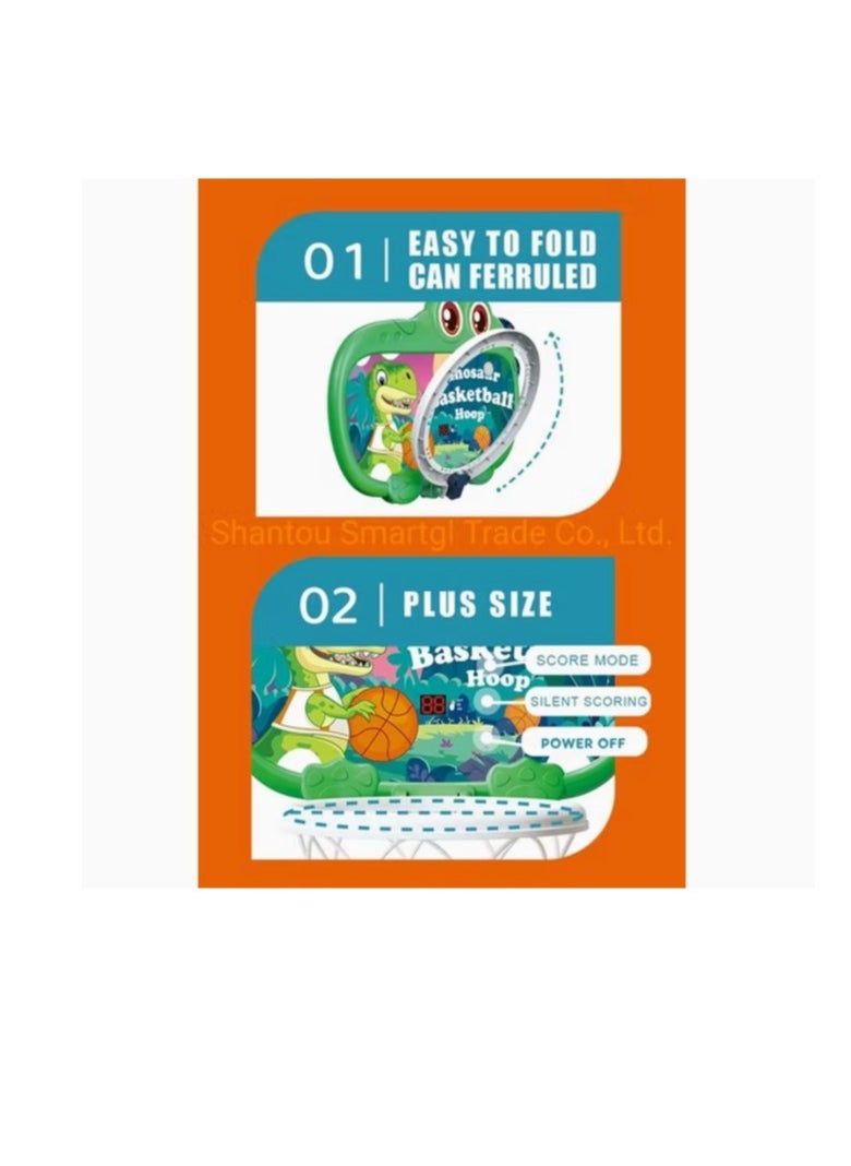 ماركة غير محددة Children Basketball Board Sport Toy Educational Toys for Kids Indoor - No:777  - Image 4