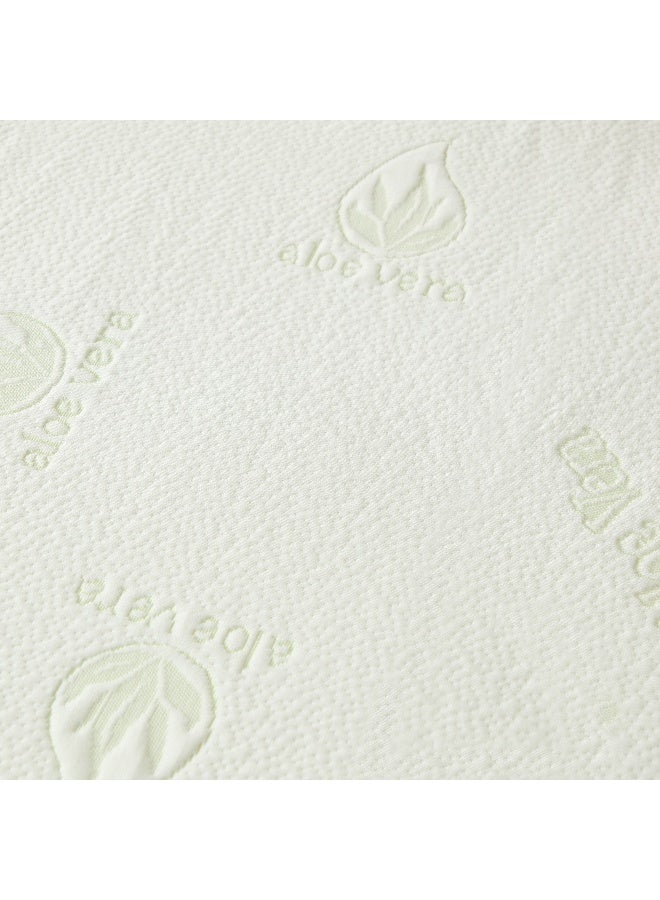 Home Box Aloe Vera Waterproof Queen Mattress Protector 200 x 33 x 150 cm - Image 5