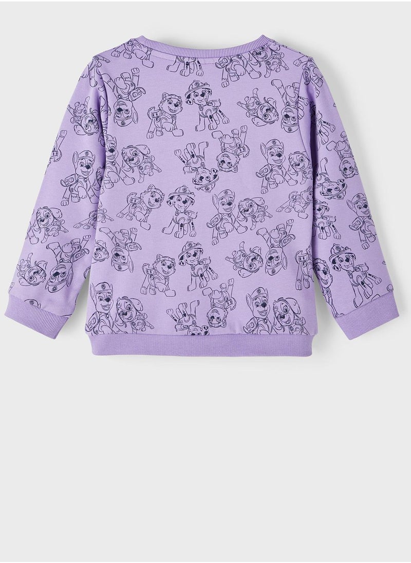 NAME IT - Kids Skye & Everest Print Sweatshirt - Image 1
