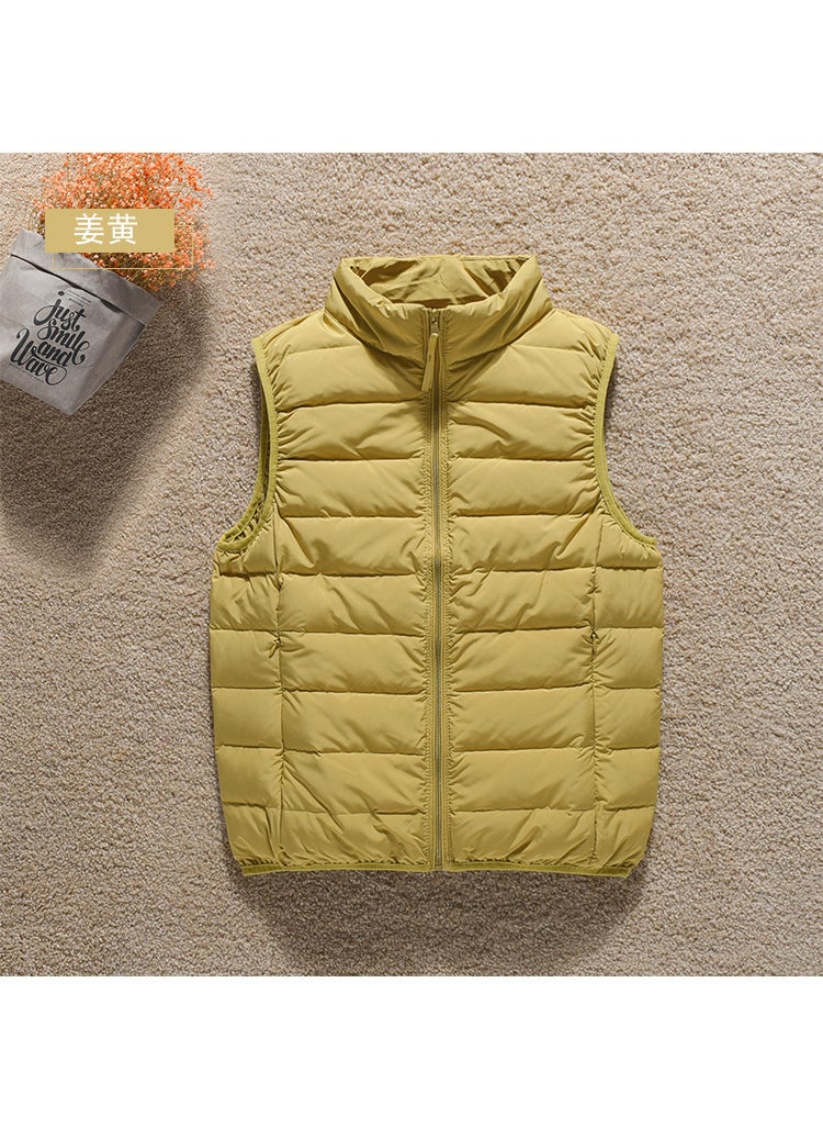 Generic - Seamless Lightweight Down Vest Womens 2024 Grey - Image 1