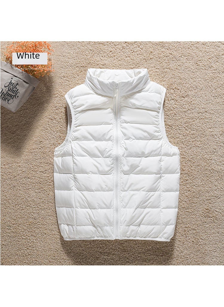 Generic - Seamless Lightweight Down Vest Womens 2024 Grey - Image 1