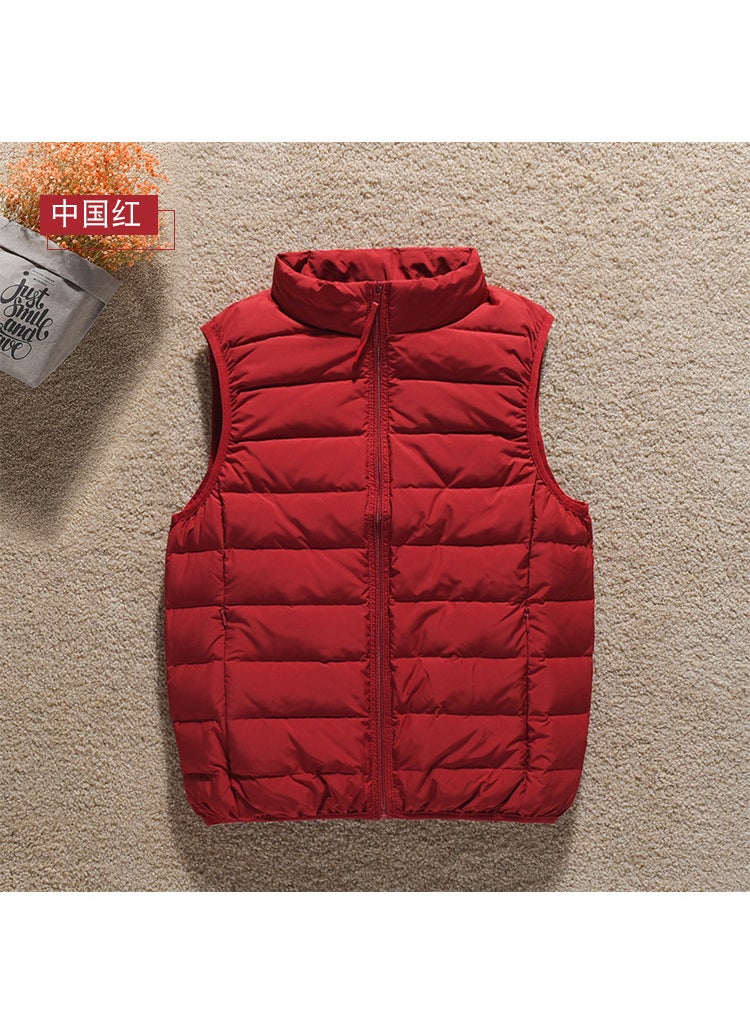 Generic - Seamless Lightweight Down Vest Womens 2024 Grey - Image 1