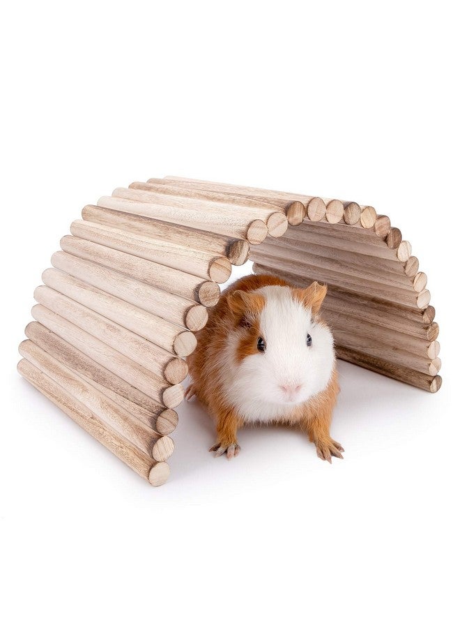 نيتينجيل ألعاب تسلق الحيوانات الصغيرة من نايت أنجل - سلم جسر معلق للهامستر والجربوع والفئران وخنازير غينيا أو الحيوانات الأليفة الصغيرة الأخرى (15.7 بوصة × 7.8 بوصة) - Image 1