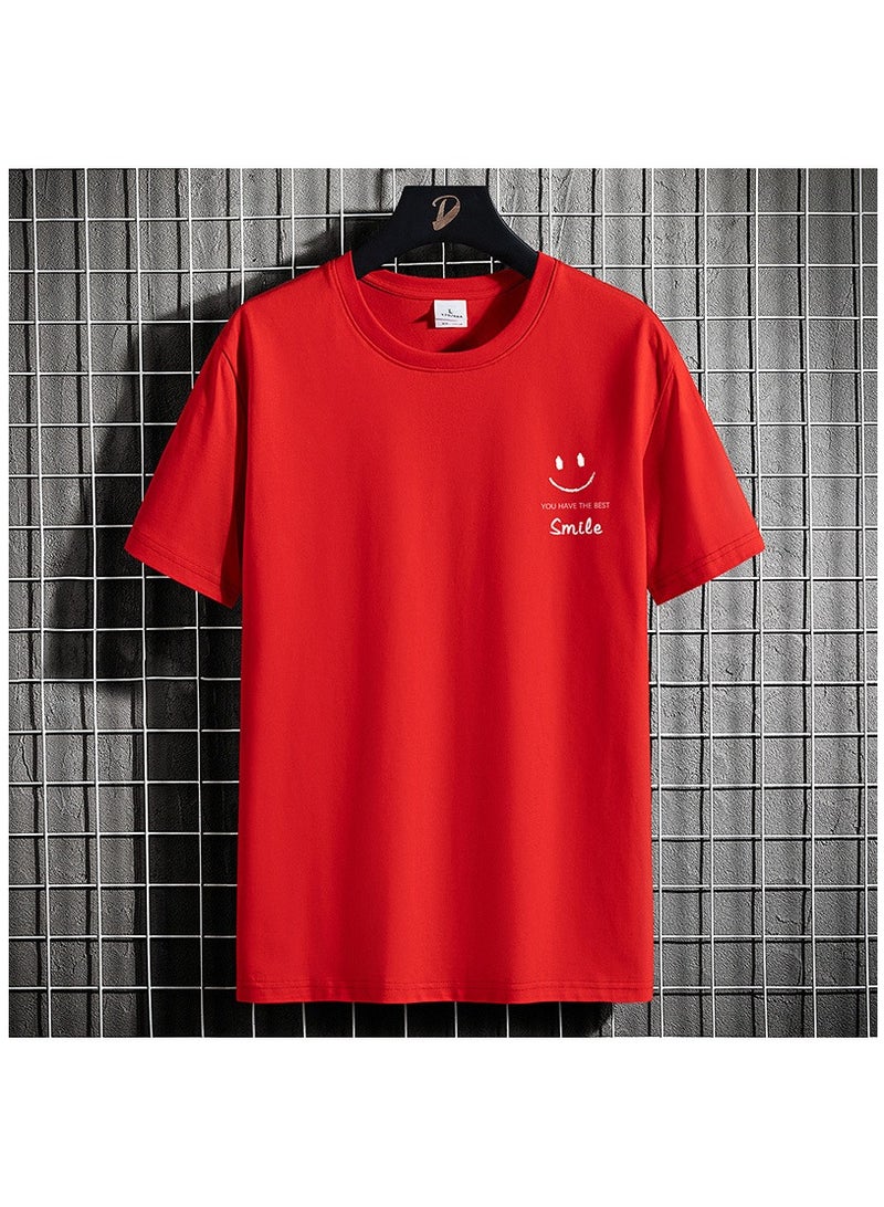 Summer Fashion Minimalist Style Casual Men's Short Sleeves  - Image 1