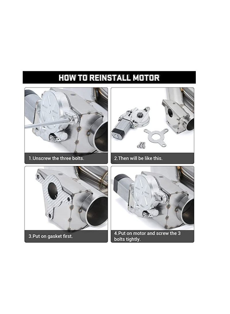 Royal PQY Universal 3 Inch Stainless Steel Exhaust Pipe Kit - Image 4