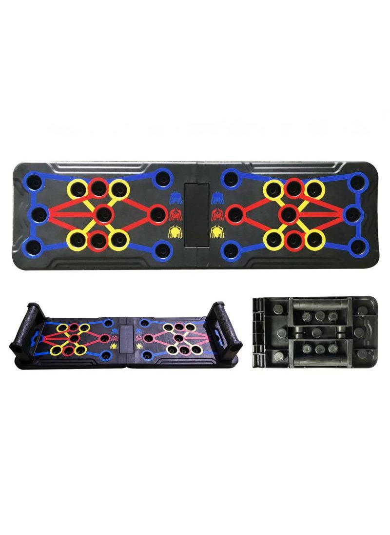 Generic Push up board for home use, multifunctional fitness exercise, abdominal and chest muscle folding training stand board  - Image 5