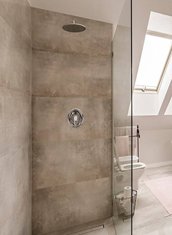 دانكو طقم تقليم موين العالمي (10002) من دانكو لصمامات الدش ذات المقبض الواحد، متوافق مع سلسلة موينترول، نيكل مصقول - Image 5