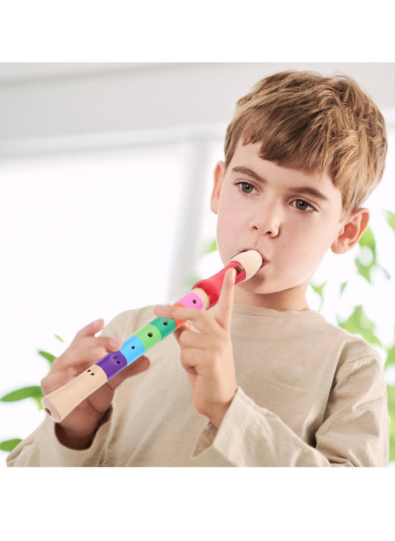 Excefore Wooden Recorder, Soprano Recorder Instrument German Fingering, Recorders for Children Adult Beginner, Wooden Descant Recorder 8 Hole Soprano Recorder Flute Music Playing Wind for Kids  - Image 3