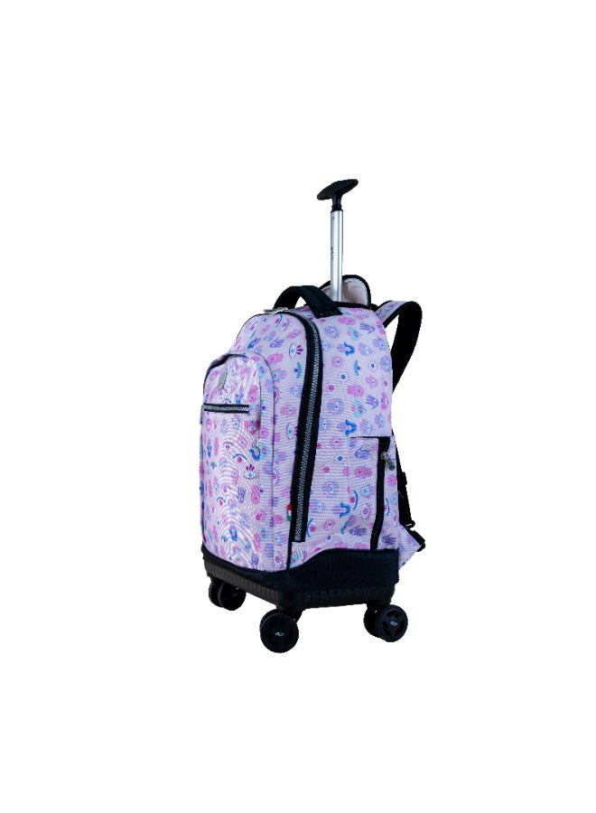Wires WIRES 4 Wheels printed trolley 19" with lunch bag and pencil case  - Image 3
