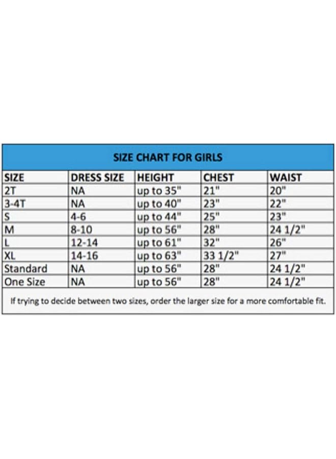 Amscan Girls Queen Of Hearts Costume Small (4 6) Red - Image 2