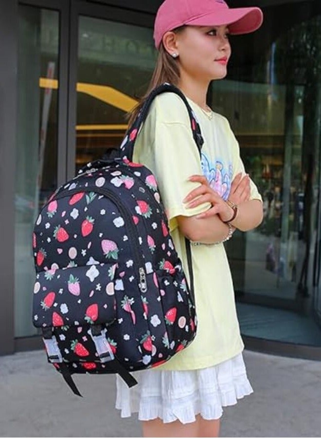 3-piece canvas backpack set - Image 2