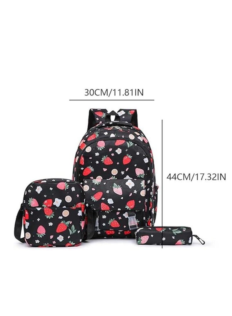 3-piece canvas backpack set - Image 5