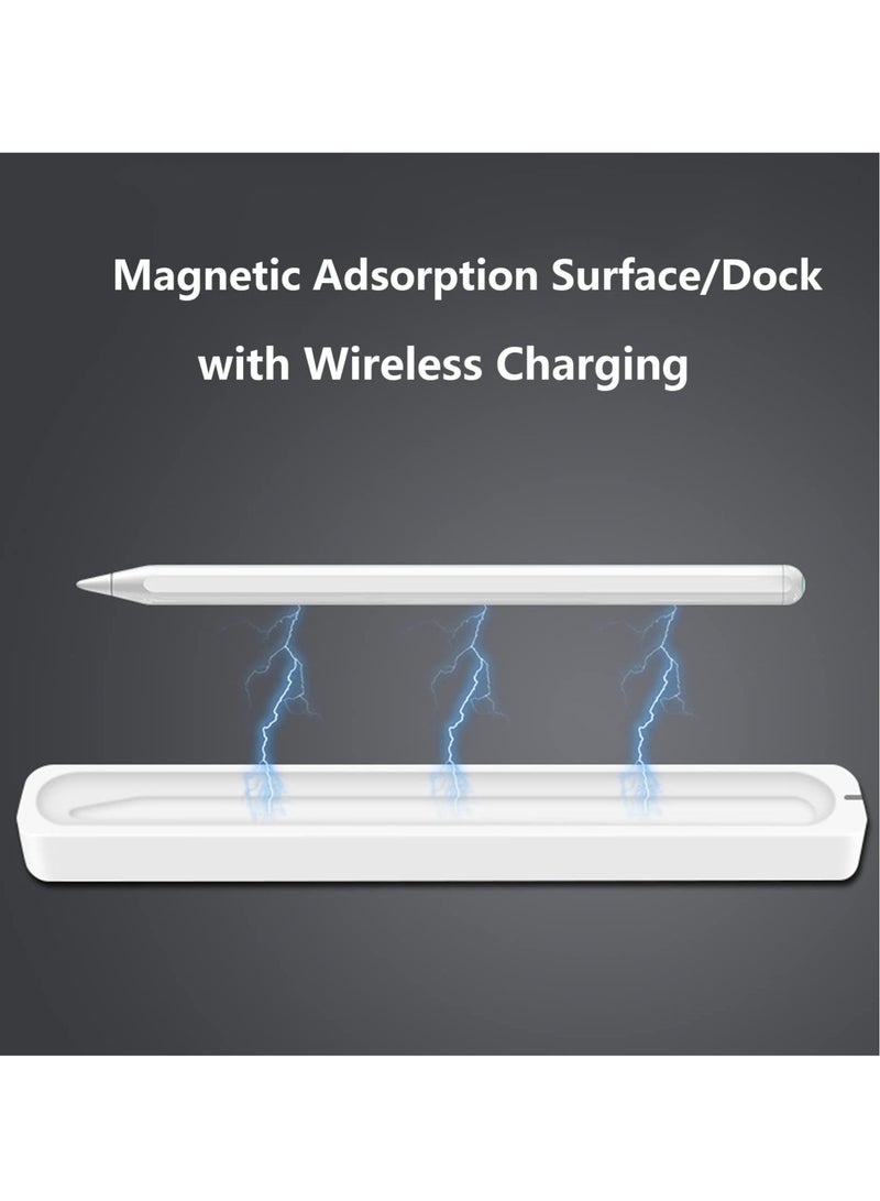 Excefore Effortlessly Charge Your Pencil 2nd Gen with Our Magnetic Wireless Charger Dock LED Indicator Light Anti-Slip Base and USB Cable Included - Image 4