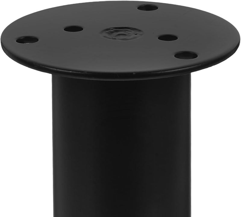 VILLCASE 4pcs Adjustable Bed Frame Support Legs 12-18cm Black Plastic Furniture Legs Replacement for Bed Frame Riser Cabinet Sofa - Image 3