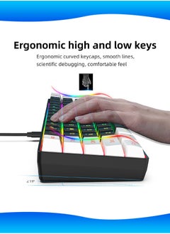 Mi VAZA 61-Key Membrane Keyboard - Wired Mini Keyboard - Gaming Keyboard and Office Keyboard - RGB Light - Computer Keyboard  - Image 5