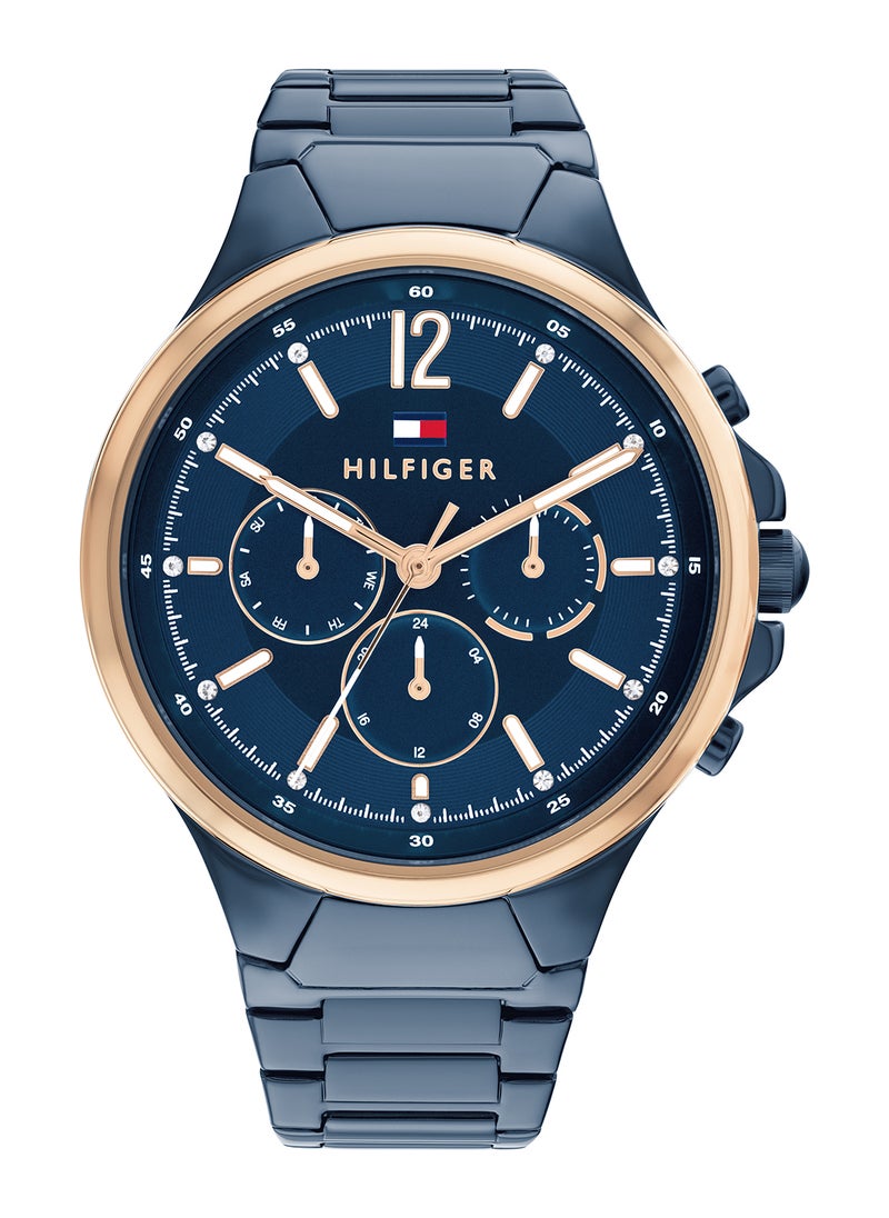 TOMMY HILFIGER Women's Analog Round Shape Stainless Steel Wrist Watch 1782601 - 40 Mm  - Image 1