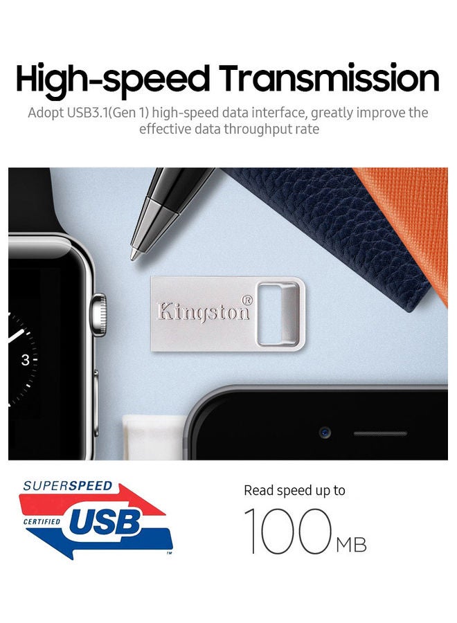 Kingston USB3.1 Portable Metal USB Flash Drive - Image 4