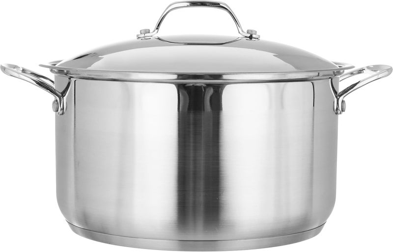 Rocky Steel Cookware Set, 11 Pieces - Silver - Image 5