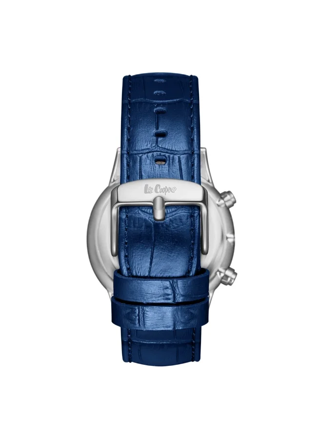 Lee Cooper Men's Leather Multi Function Watch LC08154.399 - 44 mm