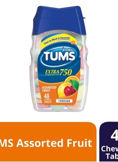 TUMS TUMS EXTRA 750 48 TABLETS  - Image 2