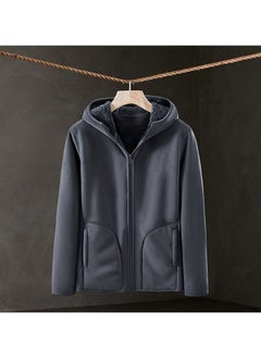 Loquat Comfortable Solid Color Outerwear That Can Be Worn On Both Sides 