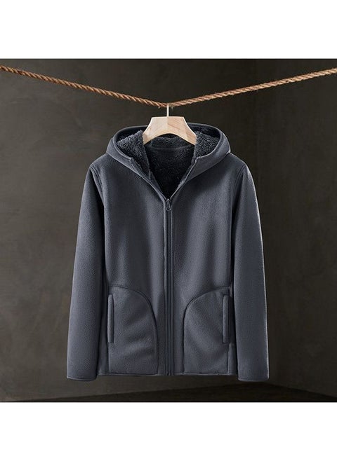 Comfortable Solid Color Outerwear That Can Be Worn On Both Sides