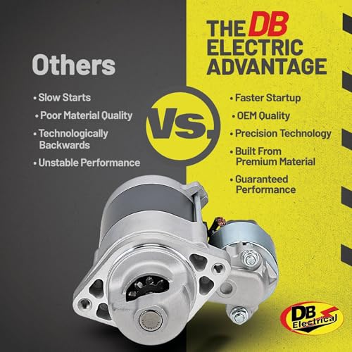 DB Electrical 410-52301 Starter Compatible with/Replacement for John Deere 636M, 648M, 648R, 652B, 652E, 652M, 652R, 661R, W36R, W48R, W52R, WH36A, AUC12656, 19169N - Image 5