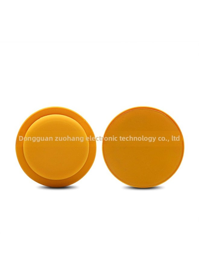 Generic - Applicable To For Apple Airtag Silicone Protective Case For Apple Locator Tracker Portable Anti-lost Protective Case-Color:Wine Red - Image 1
