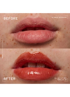 NYX PROFESSIONAL MAKEUP Fat Oil Lip Drip Moisturizing Shiny Vegan Tinted Lip Gloss Non-Sticky Finish 12H Hydration - Scrollin  - Image 5