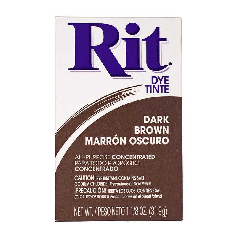 RIT All Purpose Concentrated Rit Dye Powder Single Pack for Clothing Dcor and Crafts Dark Brown - Image 3