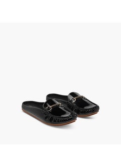 Le Confort Women's Slip-On Mules with Metal Accent  - Image 1