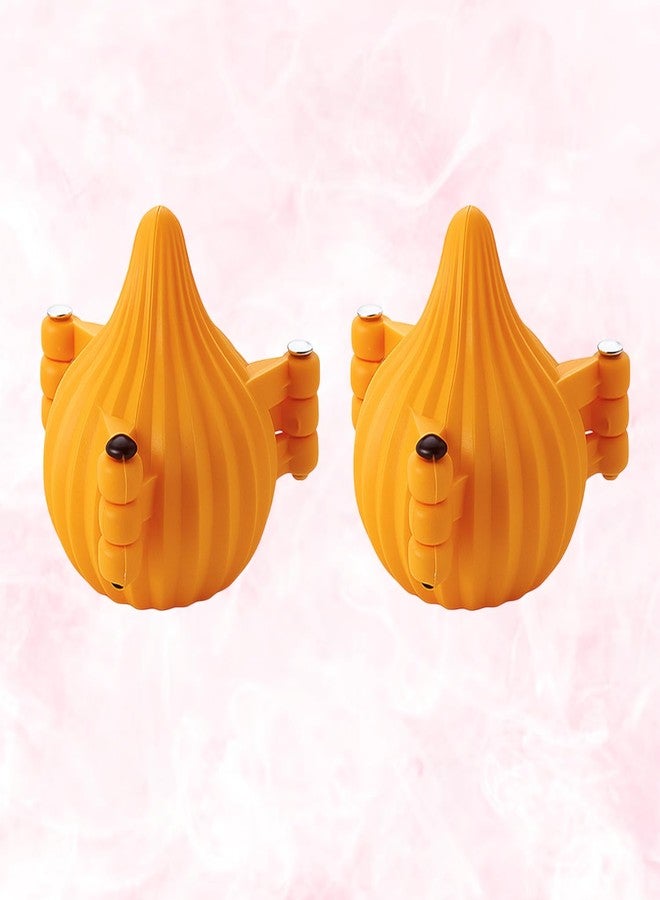 Oc9 Plastic 3 Fold Modak Maker Mould/Laddoo Moulder/Chocolate Modak Shaper Sacha Set for Ganpati, Diwali, Dussehra, Ganesh Chaturthi and Other Festival (Pack of 2) - Image 1
