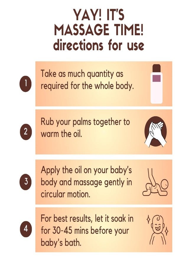 Coco Crush 100% Natural Cold-Pressed Mustard Oil for Baby Massage | Pure & Organic Sarso Ka Tel for Newborn Hair & Body Care | Baby Hair Oil & Body Massage Oil (100ML) - Image 3