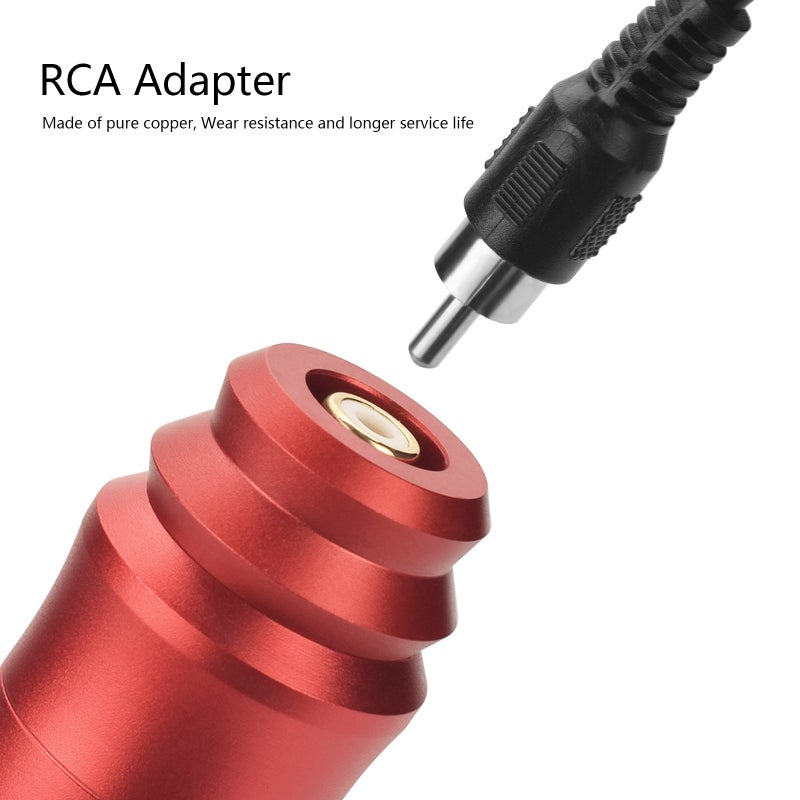 Aluminum Alloy Rotary Tattoo Pen Tattoo Machine Shader Liner Motor Power Cord Kit for Artists Tattoo Supply - Image 5