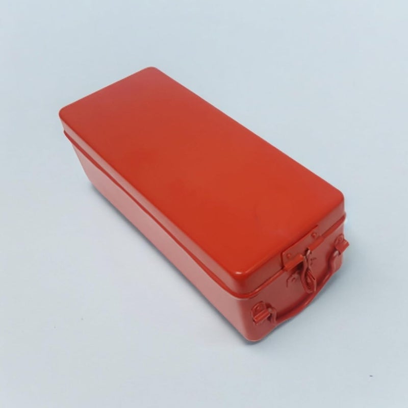 JAYCO Aluminum Empty Tool Storage Box 30 cm x 12 cm x 10 cm Red - Image 1