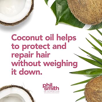 Phil Smith Be Gorgeous Coco Licious Coconut Oil Conditioner For Normal to Dehydrated Hair Vegan Friendly Silky Soft Nourishing 300 ml Pack of 4 - Image 3