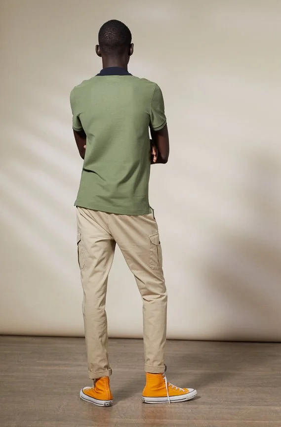 Vicomte A. Palton Khaki Polo