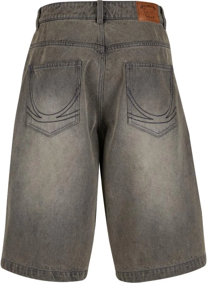 كارل كاني جينز قصير واسع فضفاض