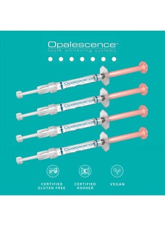 Opalescence 10% Gel Syringes Teeth Whitening Refill Kit (4 Syringes Total) Carbamide Peroxide. Made By Ultradent In Melon Flavor. Tooth Whitening Refill Syringes  - Image 2
