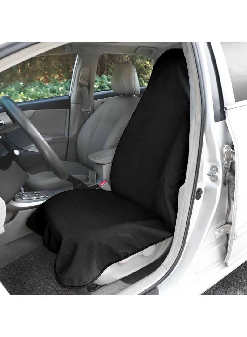 Universal car seat cover, waterproof and non-slip keeps the seat clean and fits the seat contour - Image 2