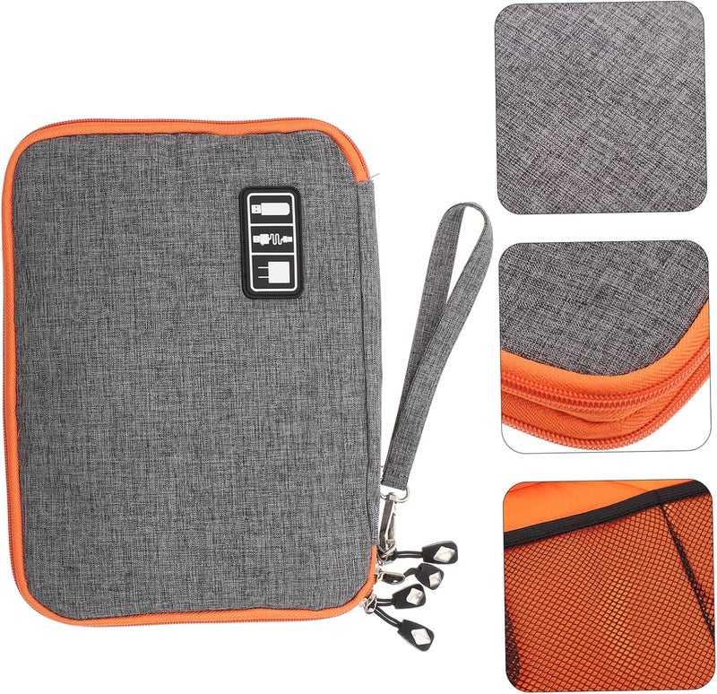 Duffle Bag Tech Case Multifunctional Storage Pouch for Phone Usb Cable Hard Drive u Disk - Image 4