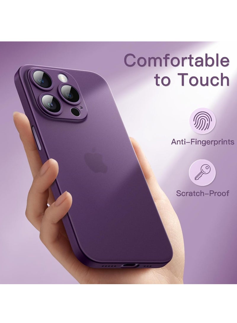 JAJEEK Ultra-Slim Case (0.35mm Thin) for iPhone 14 Pro Max 6.7 Inch, Camera Lens Cover, Full Protection, Lightweight Matte Finish Polypropylene, Supports Wireless Charging – Sleek & Durable Design - Image 4