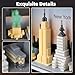 Vziimo New York City Skyline Micro Block Building Set World Famous Architecture Model 3D Wall Art Home Office Dcor Landmarks Collectible Model Kit Toy Gift for Adults Teens 14 759PCS - Image 4