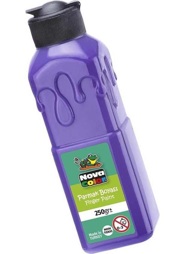 Nova Color - Finger Paint 250 gr 1 Piece Washable Finger Painting for Children - Image 1