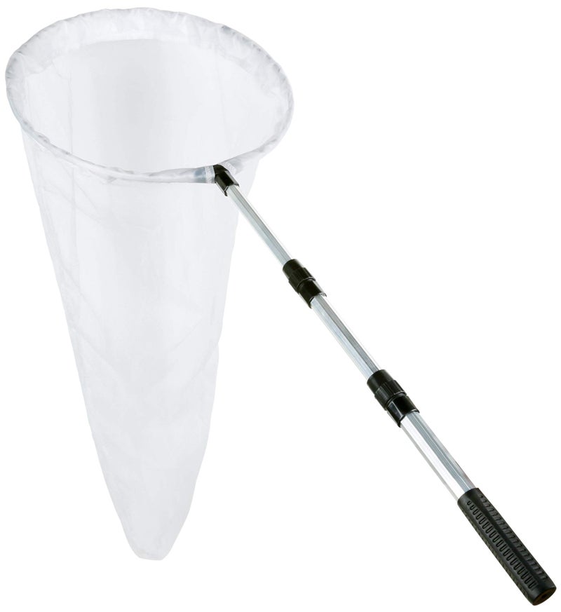 RESTCLOUD Butterfly Net with 16" Ring, 36" Net Depth, Handle Extends to 36 Inches (16" Ring, 36" Handle) - Image 1