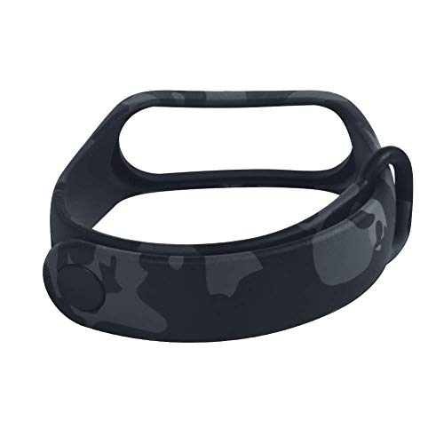 VEROX Band Strap Compatible with Mi Band 3 Army Strap Grey Color Camouflage Strap | Mi Band 3 Camouflage Military Style Strap with Screen Protector Combo Accessories (Device Not Included) - Image 2