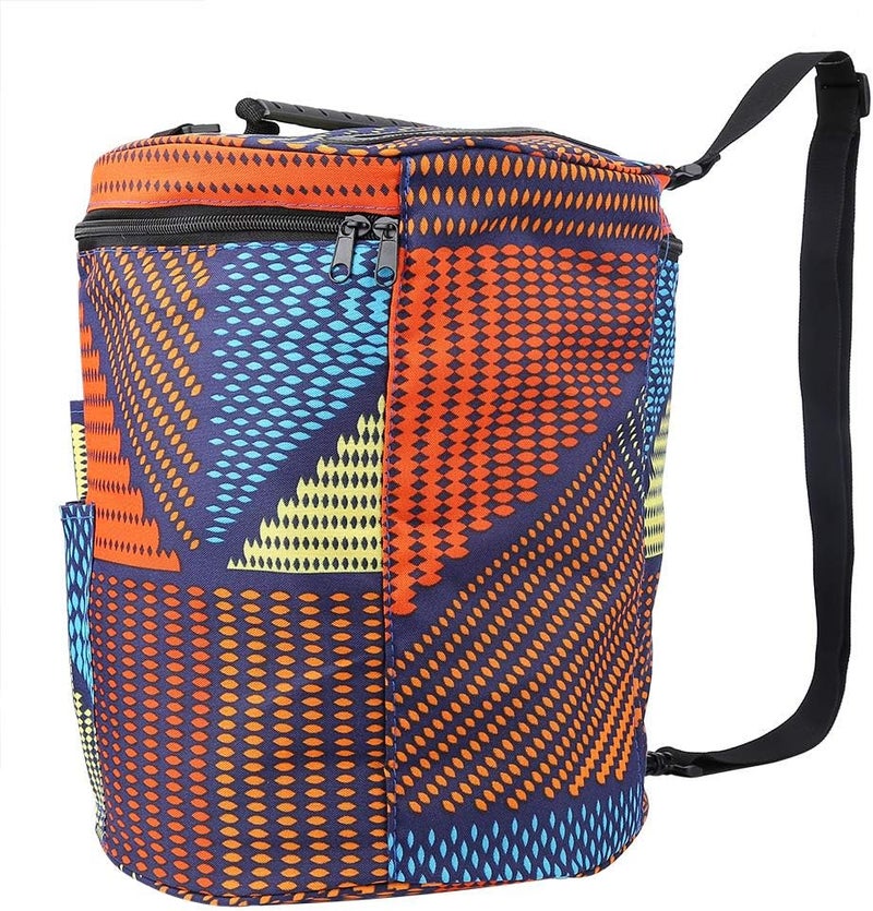 klarako Knitting Bag for Yarn Storage, Anti-Static Oxford Cloth Portable Knitted Round Storage Yarn Box Pocket for Accessories and Slits on Top to Protect Yarn and Prevent Pestering - Image 3